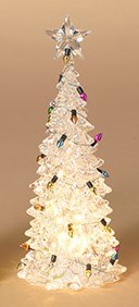 8" LED White Acrylic Tree