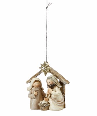 Holy Family Polyresin Ornament