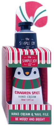 1 Oz Cinnamon Spice Hand Cream With a Nail File