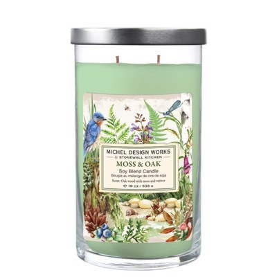 19 Oz Moss & Oak Fragrance Glass Jar Candle