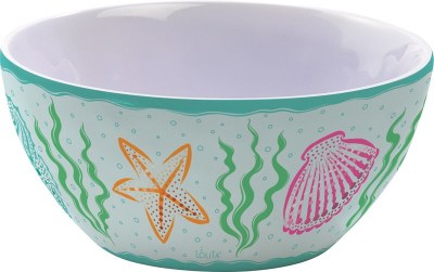 5" Round Coastal Shells Lolita Dipping Bowl