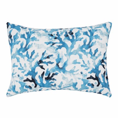 13" x 20" Blue Reef Coastal Indoor/Outdoor Decorative Pillow