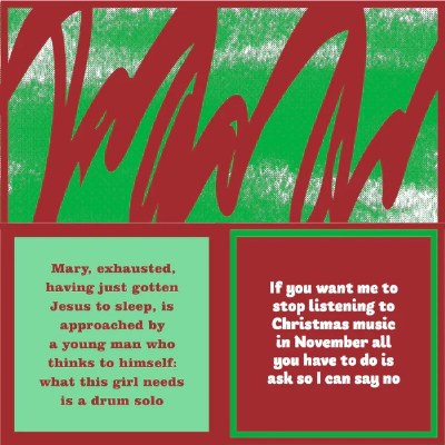 5" Square "Mary, Exhausted, Having Just Gotten Jesus to Sleep" Double Sided Beverage Napkins