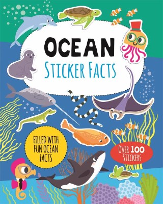 Oceans Sticker Facts Children's Activity Book
