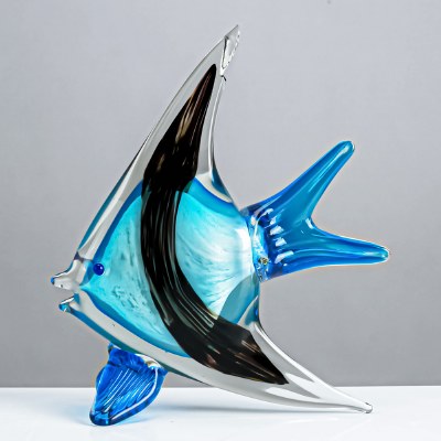 7" Multicolor Glass Fish