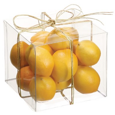 Box of 16 Small Faux Lemons