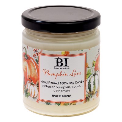 9 Oz Pumpkin Love Fragrance Candle Jar