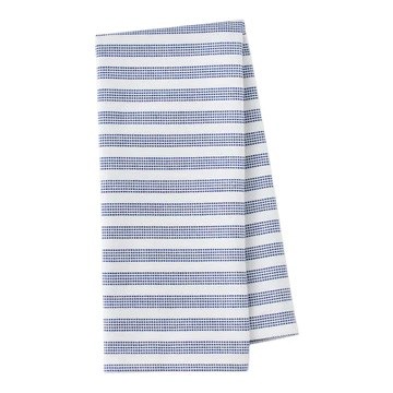28" x 18" Blue Dobby Kitchen Towel
