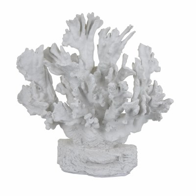 17" Faux White Coral