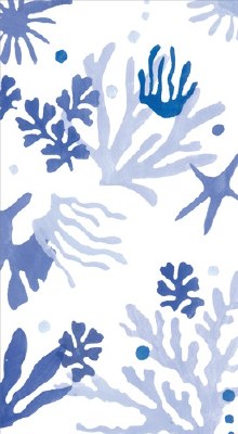 Blue Coral Guest Towels