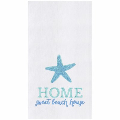 27" x 18" "Home Sweet Beach House" Flour Sack Kitchen Towel