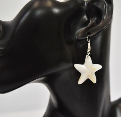 Starfish Mother of Pearl Earrings