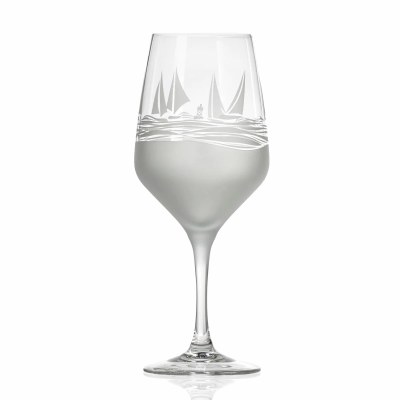 19.5 Oz Etched Regatta All Purpose Wine Glass