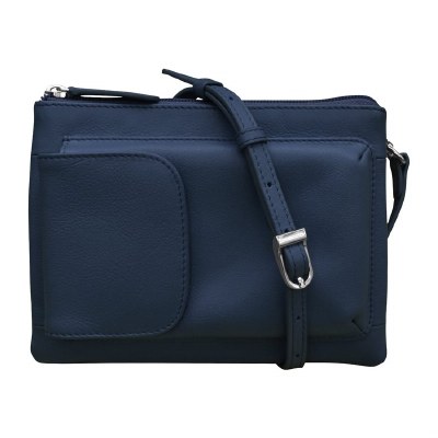 6" x 8" Classic Navy Two Way Phone Bag