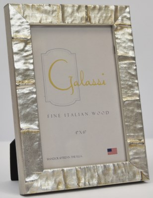 4" x 6" Silver Georgette Picture Frame