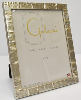 8" x 10" Silver Georgette Picture Frame