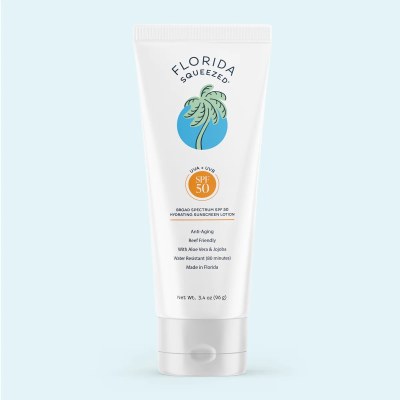 3.4 Oz Florida Squeezed SPF 50 Sunscreen Lotion