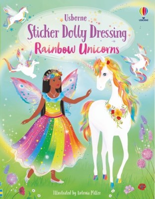Rainbow Unicorn Sticker Dolly Dressing Activity Book