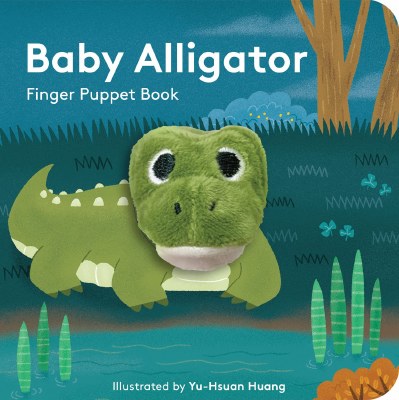 Baby Alligator Finger Puppet Children's Book
