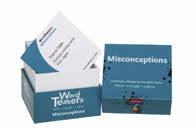 Box of Misconception Trivia Cards