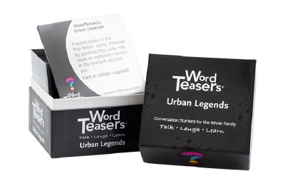 Box of Urban Legend Trivia Cards
