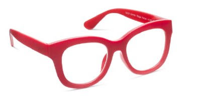 +2.50 Strength Red Center Stage Peepers