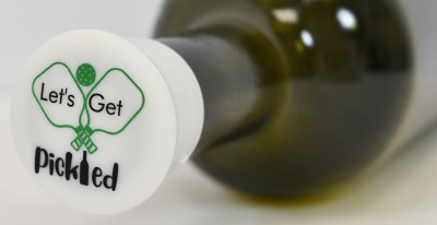 "Let's Get Pickled" Pickleball Silicone Bottle Cap