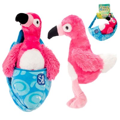 11" Flamingo in a Sling Plush Toy