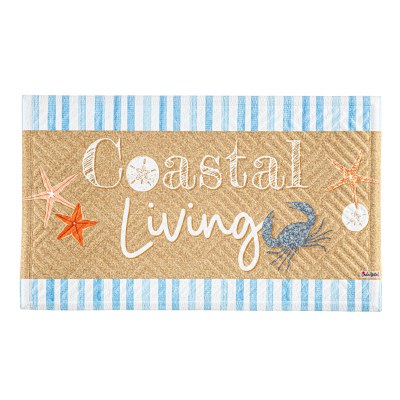 18" x 30" Embossed "Coastal Living" Doormat