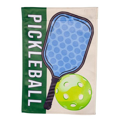 18" x 13" "Pickleball" Paddle and Ball Mini Garden Flag