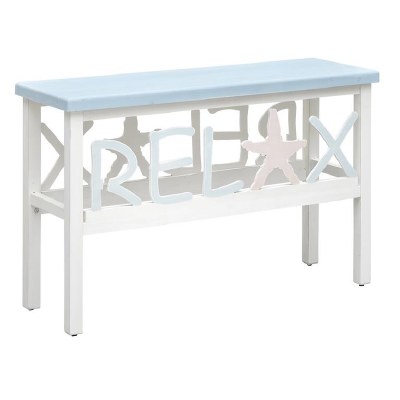 47" White and Multipastel "Relax" Console