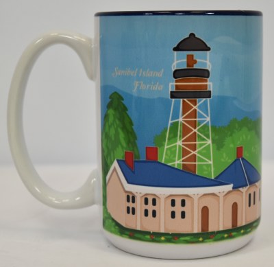 15 Oz Sanibel Island Lighthouse Mug