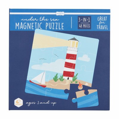 Blue Ocean Magnetic Puzzle by Mud Pie