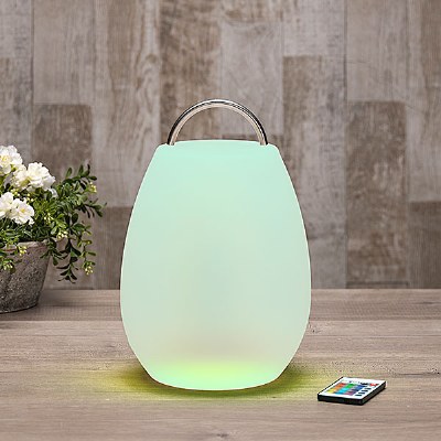 12" LED Solar Color Changing Lantern With a Remote