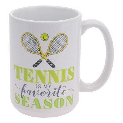 15 Oz "Tennis is My Favorite Season" Mug
