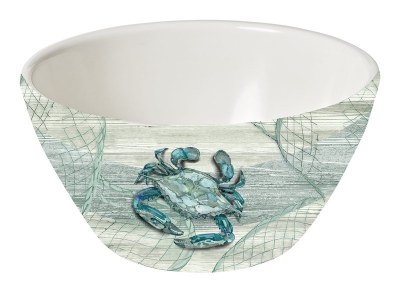 6" Round Northpoint Crab Melamine Dipping Bowl