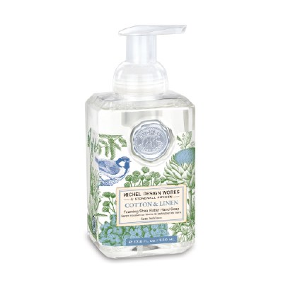 17.8 Oz Cotton & Linen Fragrance Foaming Hand Soap