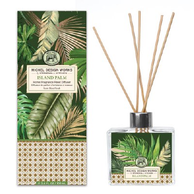 3.4 Oz Island Palm Fragrance Reed Diffuser Kit