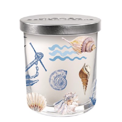 7.4 Oz The Shore Fragrance Glass Jar Candle