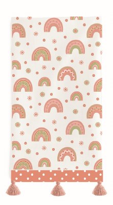 30" x 20" Multipastel Arches Kitchen Towel With Tassels