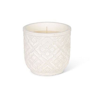 8 Oz Sunkissed Fragrance White Terracotta Jar Candle