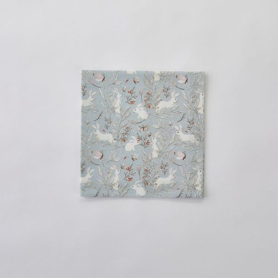 20" Bunnies Frolic Mist Cloth Napkin