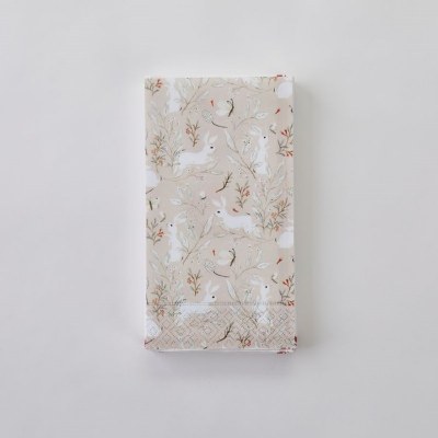Blush Bunnies Frolic Guest Towels