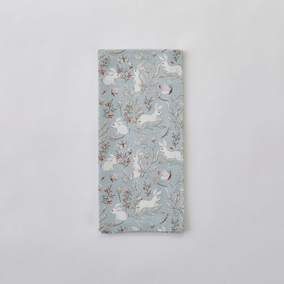 Bunnies Frolic Mist Kitchen Towel