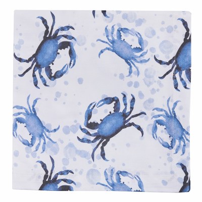 20" Sq Blue Crab Cloth Napkin