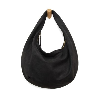 11" x 13" Black Bianca Shoulder Bag