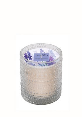 12 Oz Lavender Fragrance Glass Jar Candle