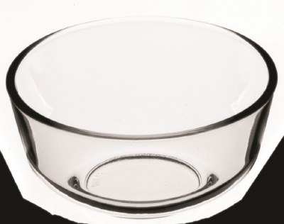 11 Oz Round Clear Glass Bowl