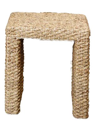 20" Natural Woven End Table