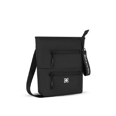 10" Sq Black Anti-Theft Sadie Crossbody Bag